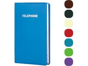 Ευρετήριο τηλεφώνου No 5 8,5x15,5cm μαλακό εξώφυλλο διάφορα χρώματα